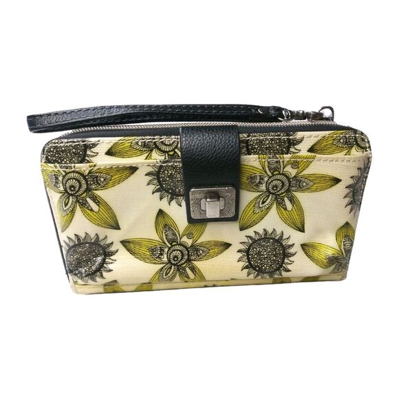 Sakroots Handbags - Sakroots Sunshine Spirit Desert Wallet Wristlet Clutch Multicolor PVC Canvas